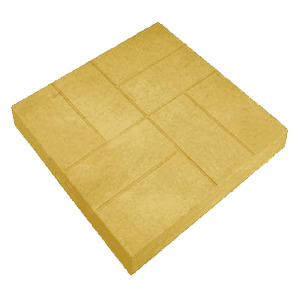 плитка 8 кирпичей желтая